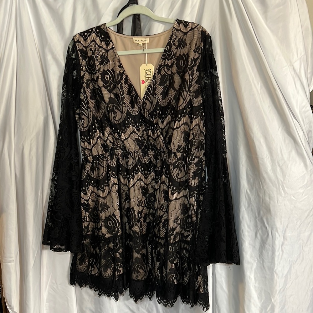 NWT Southern Fried Chicks Lace Dress Size XXL